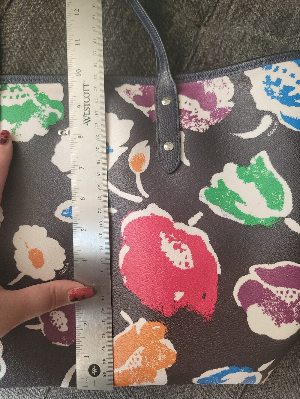 Coach Wildflower City Tote - Picture 5 of 16
